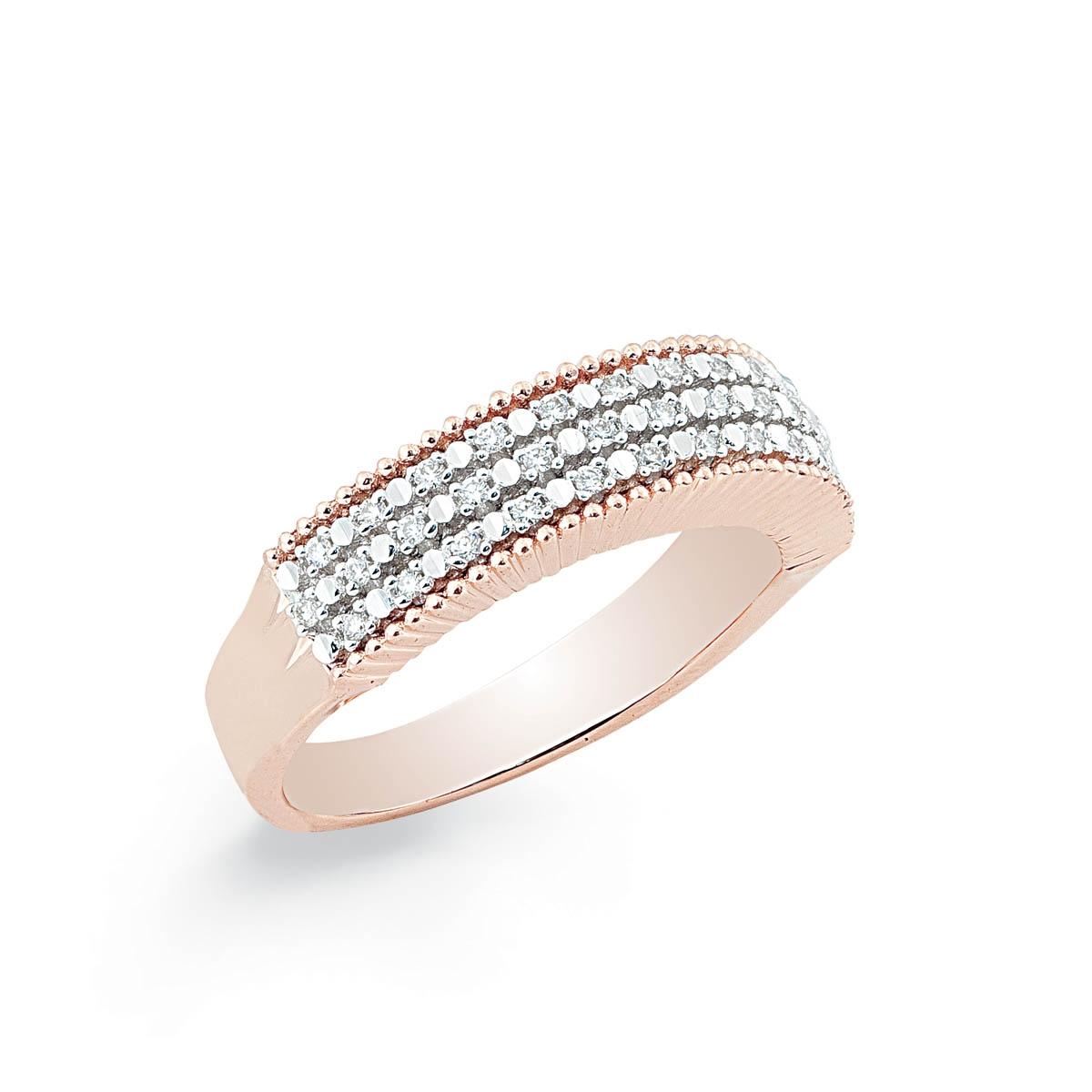 Anello Donna Artlinea Oro 750 - AD633/DB-4K - Gioielleria De Patto