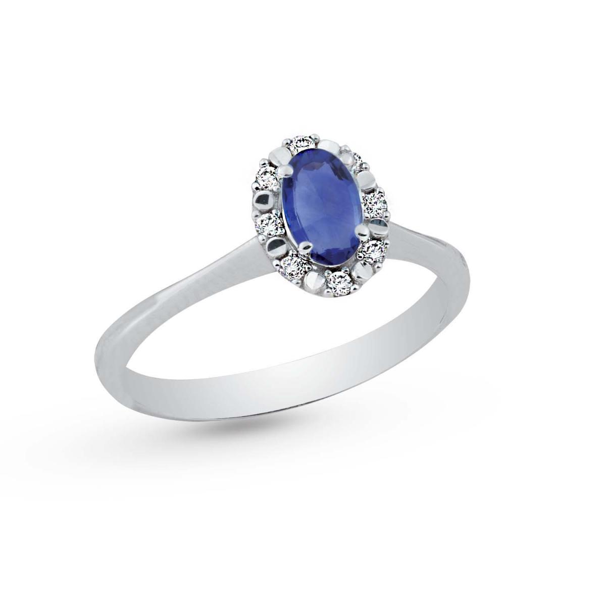Anello Donna Artlinea Oro 750 - AD600/ZB-4B - Gioielleria De Patto