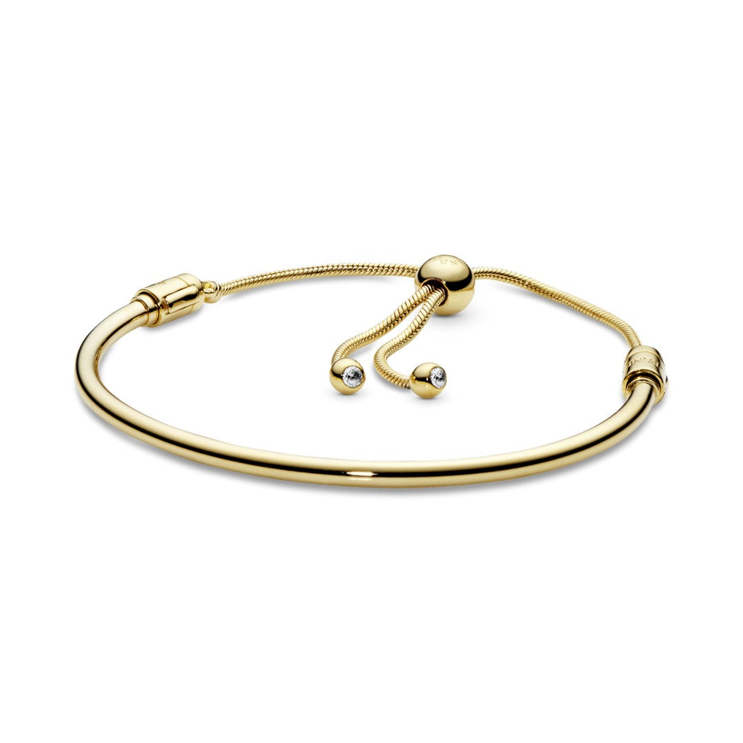 Bracciale Donna Pandora Rigido con Chiusura Scorrevole - 567953CZ - Gioielleria De Patto