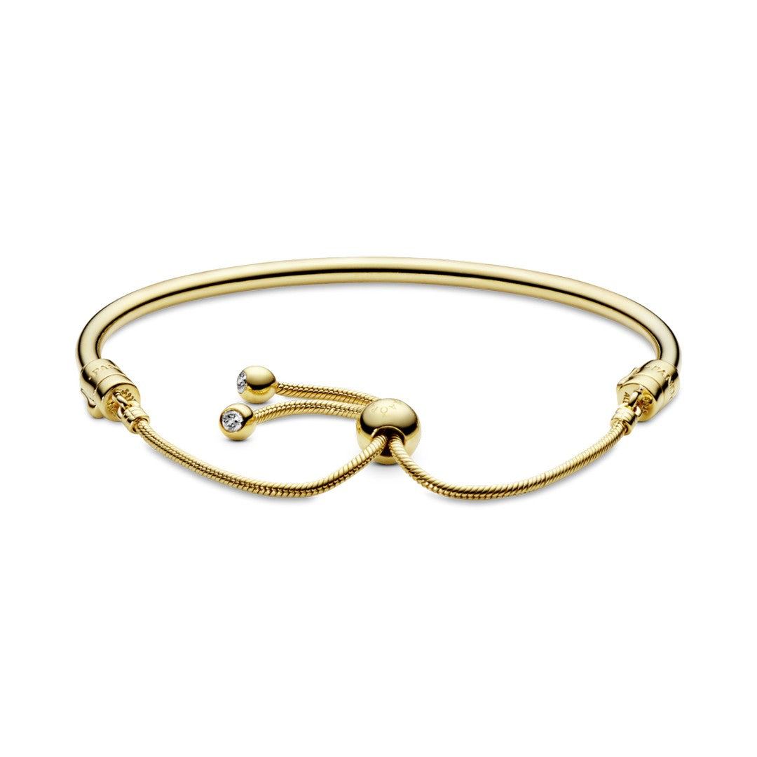 Bracciale Donna Pandora Rigido con Chiusura Scorrevole - 567953CZ - Gioielleria De Patto