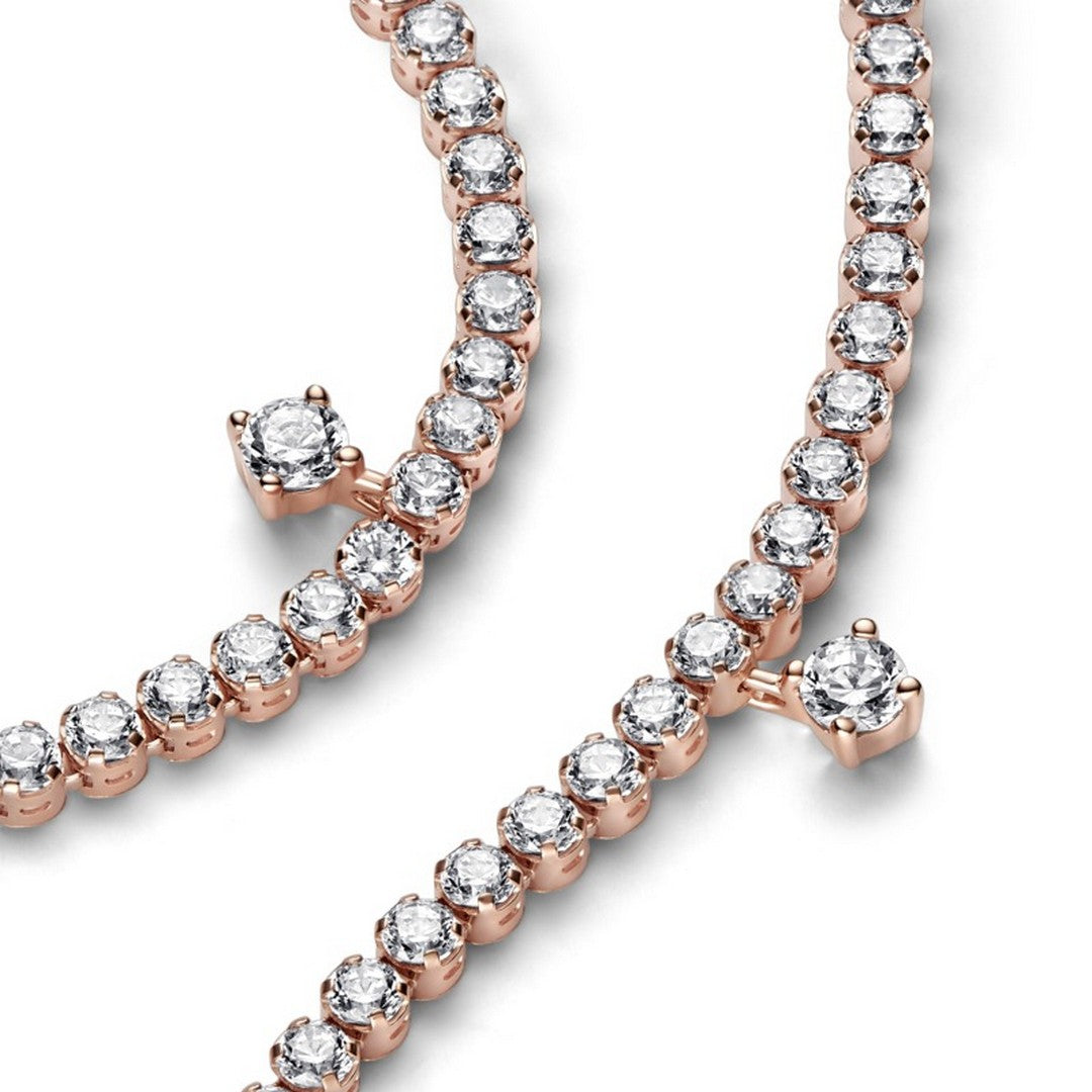Bracciale Donna Pandora Tennis con Gocce Luminose - 582401C01 - Gioielleria De Patto