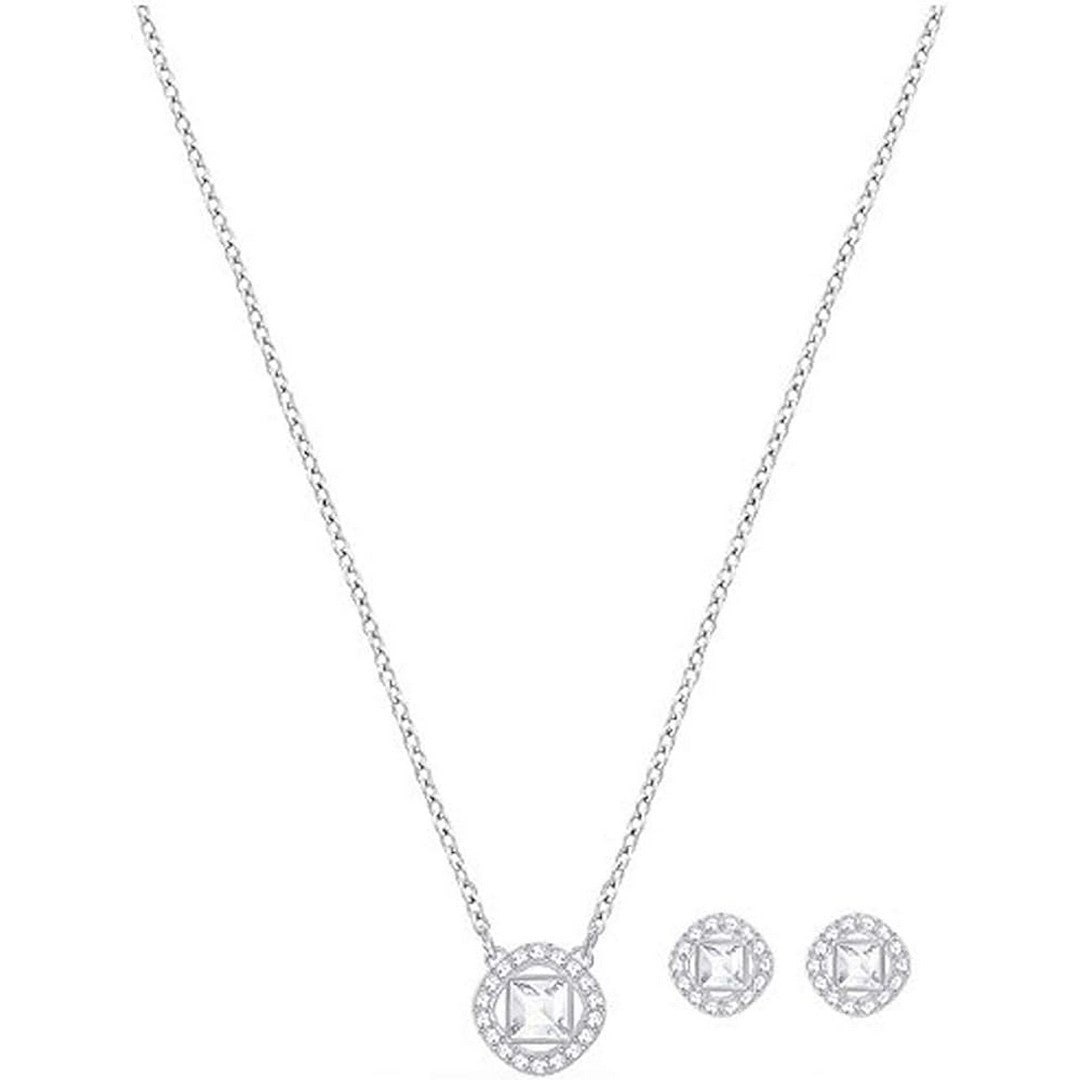Swarovski Set Collana Orecchini Donna Angelic - 5356951 - Gioielleria De Patto