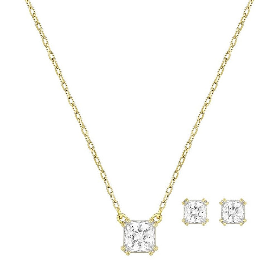 Swarovski Set Collana Orecchini Donna Attract - 5149222 - Gioielleria De Patto