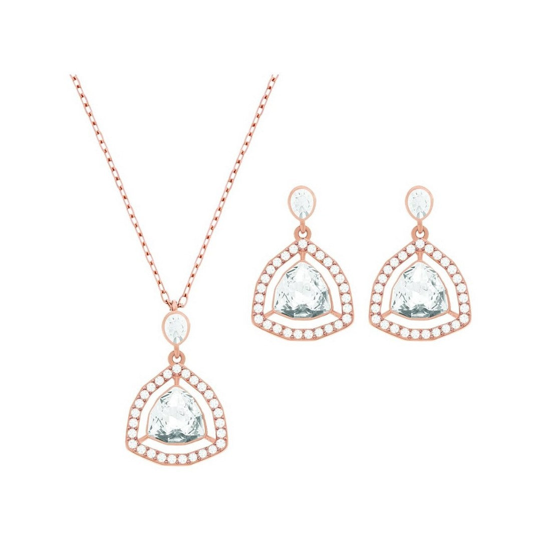 Swarovski Set Collana Orecchini Donna Backstage - 5076888 - Gioielleria De Patto