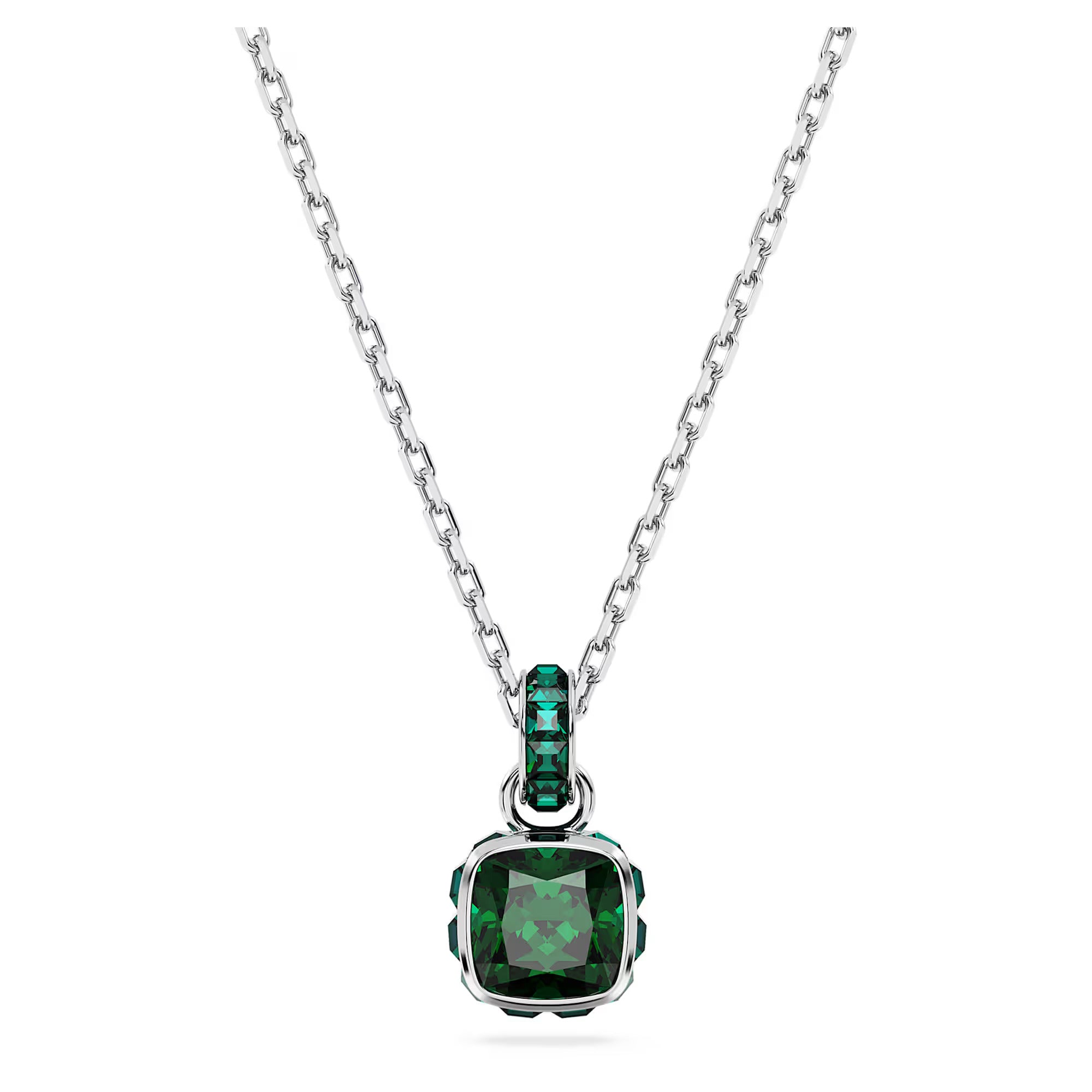 Swarovski Collana Donna Pendente Birthstone Verde - 5651793