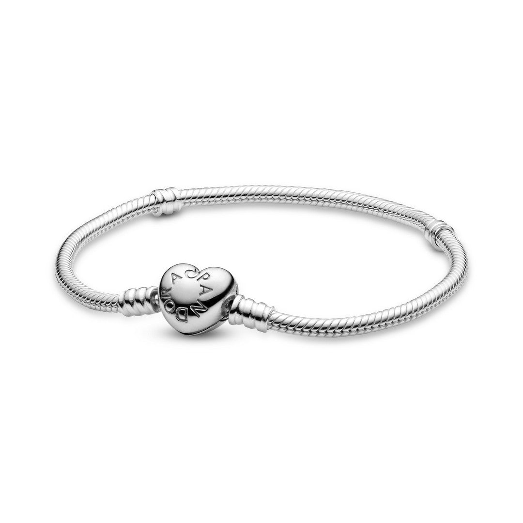Bracciale Donna Pandora Moments con Chiusura a Cuore - 590719 - Gioielleria De Patto
