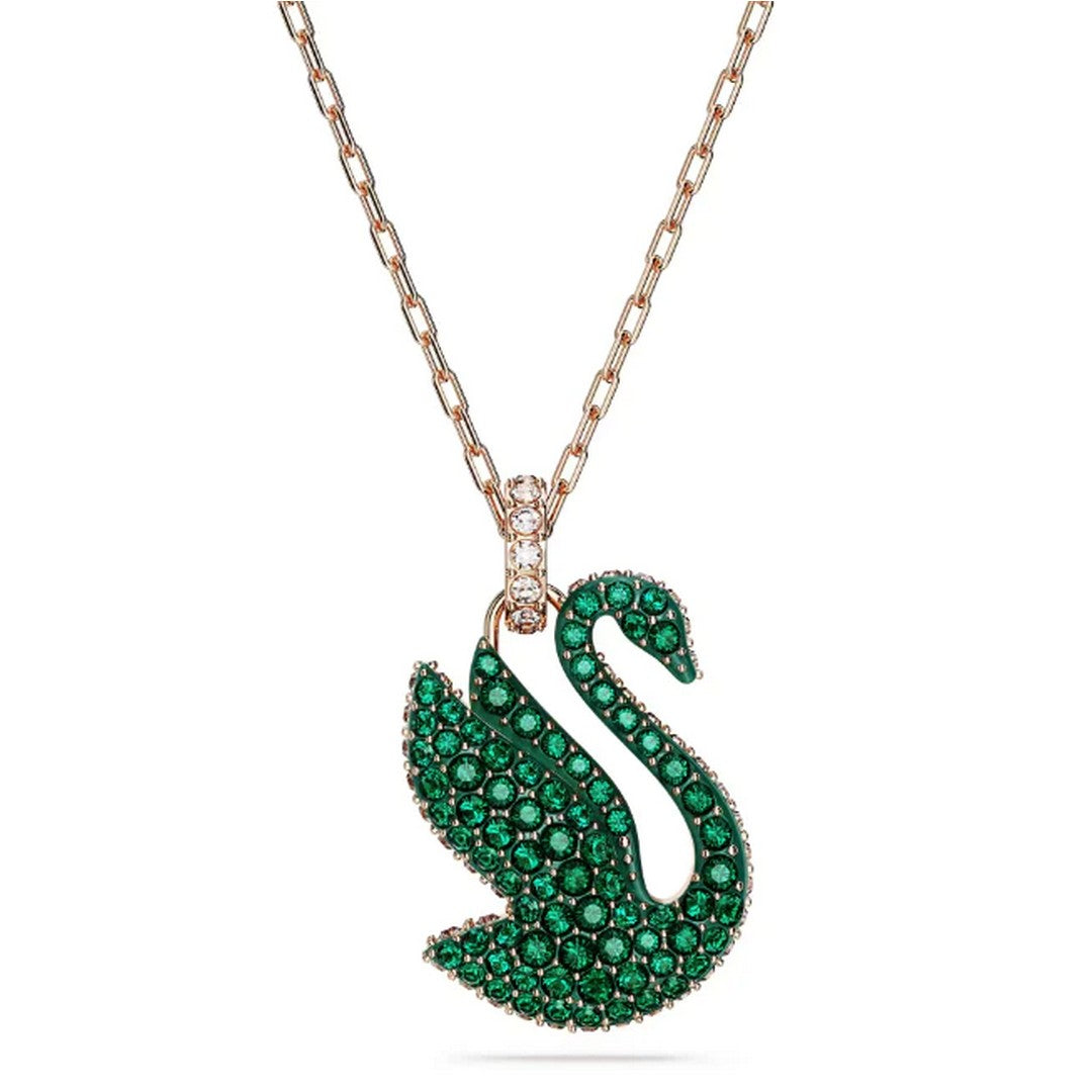 Swarovski Collana Pendente Donna Iconic Swan - 5650067 - Gioielleria De Patto