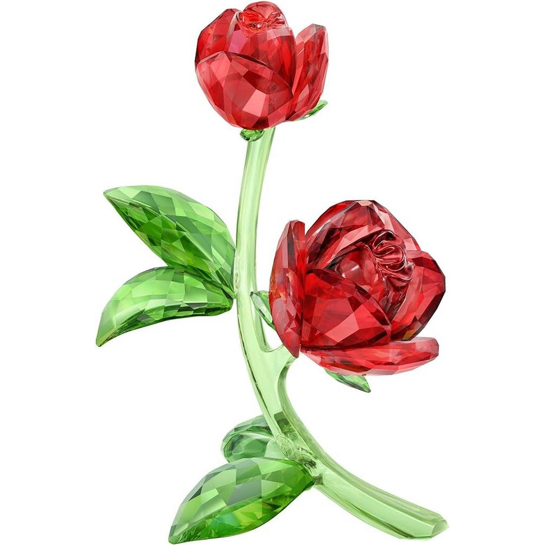 Swarovski Figura Decorativa Rosa Rossa - 5424466 - Gioielleria De Patto