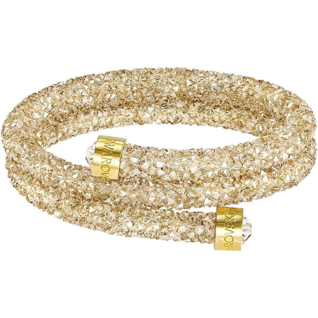 Swarovski Bracciale Donna Crystaldust Gold - 5237763 - Gioielleria De Patto