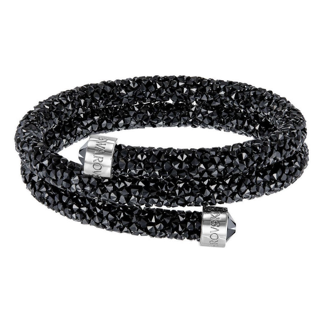 Swarovski Bracciale Donna Crystaldust Nero - 5255910 - Gioielleria De Patto