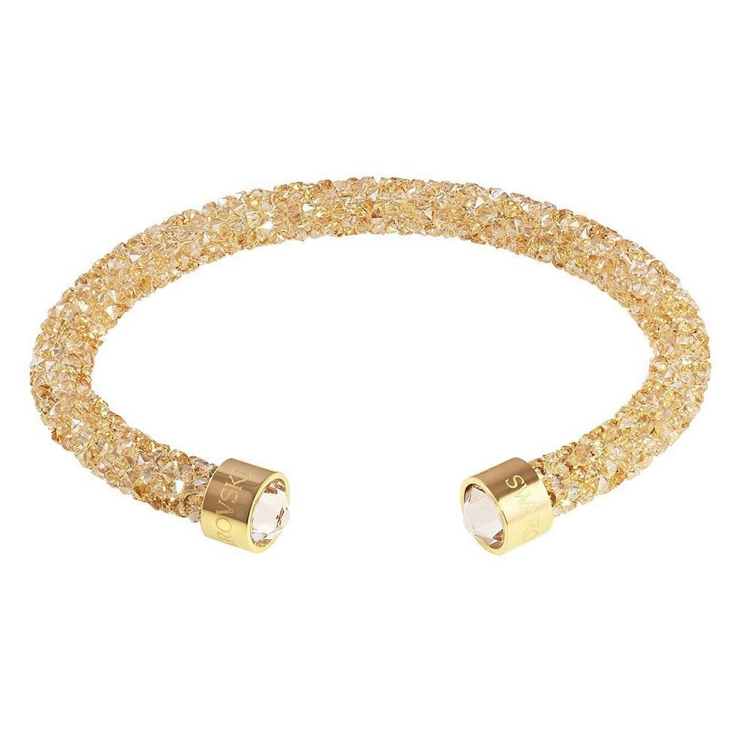 Swarovski Bracciale Donna Golden Crystaldust M - 5446255 - Gioielleria De Patto