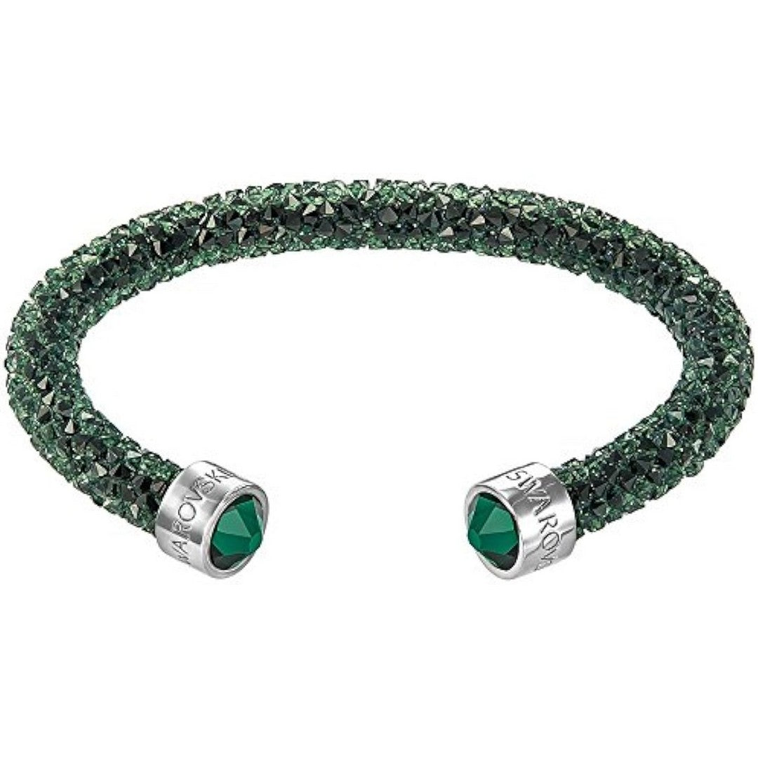 Swarovski Bracciale Donna Crystaldust Verde - 5255908 - Gioielleria De Patto