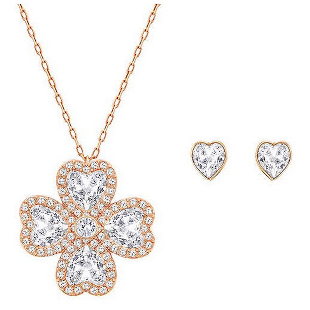 Swarovski Set Collana Orecchini Donna Deary- 5231359 - Gioielleria De Patto