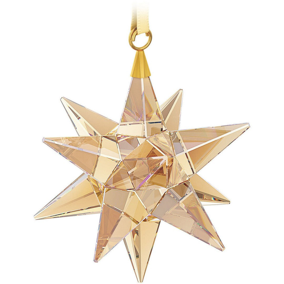 Swarovski Decorazione Natalizia Stella Dorata - 5064260 - Gioielleria De Patto