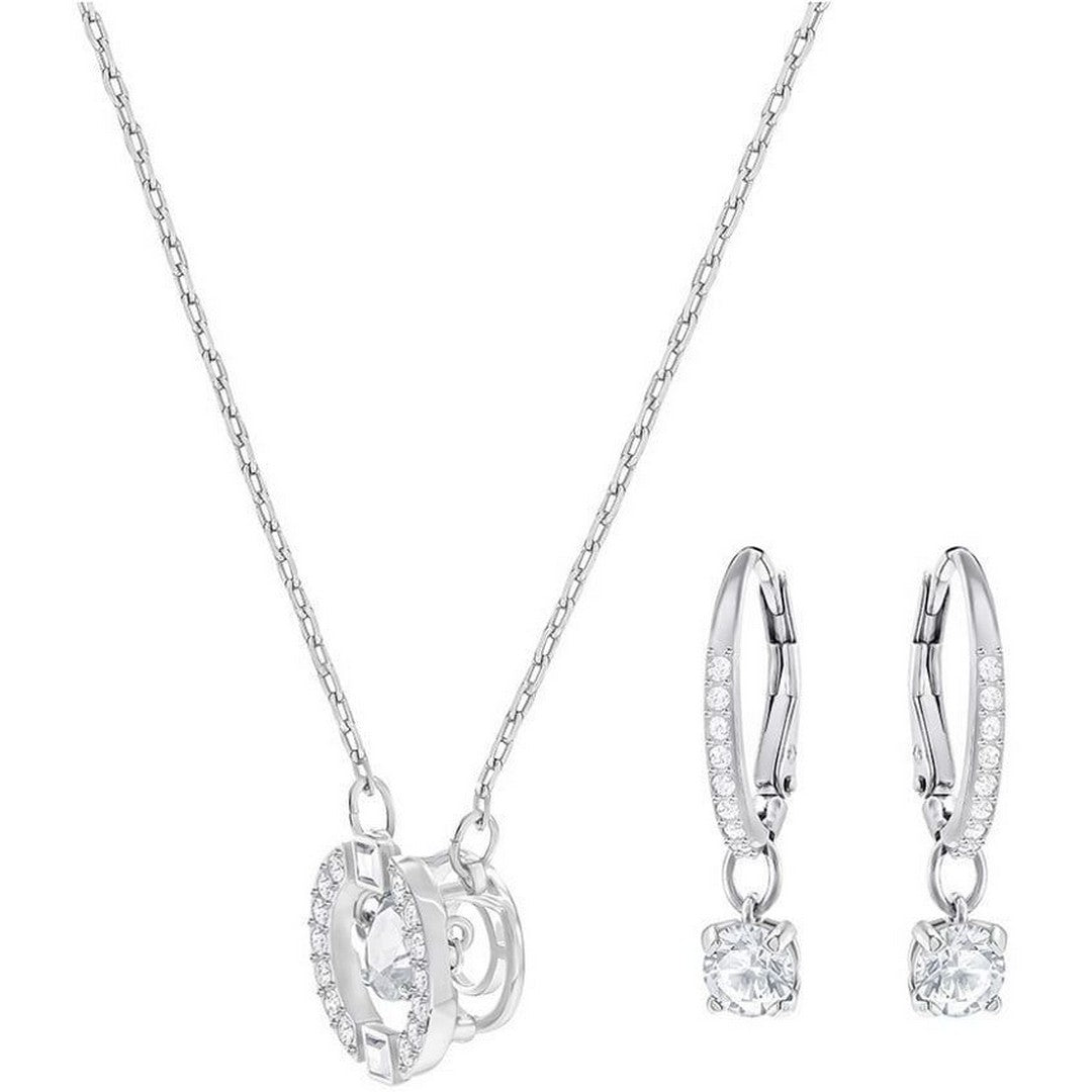 Swarovski Set Collana Orecchini Donna Sparkling - 5279018 - Gioielleria De Patto