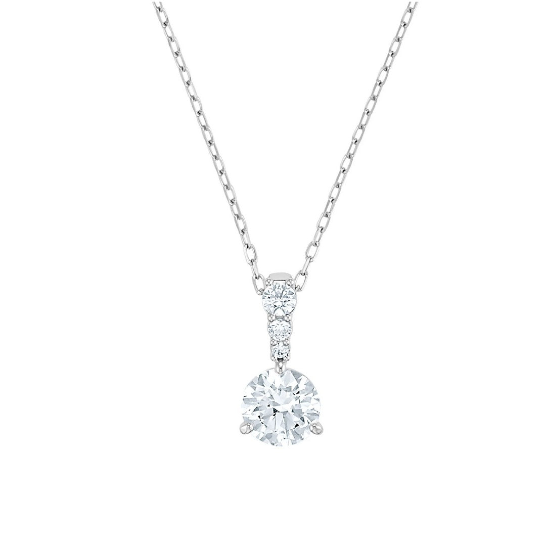 Swarovski Collana Pendente Donna Solitaire - 5472635 - Gioielleria De Patto