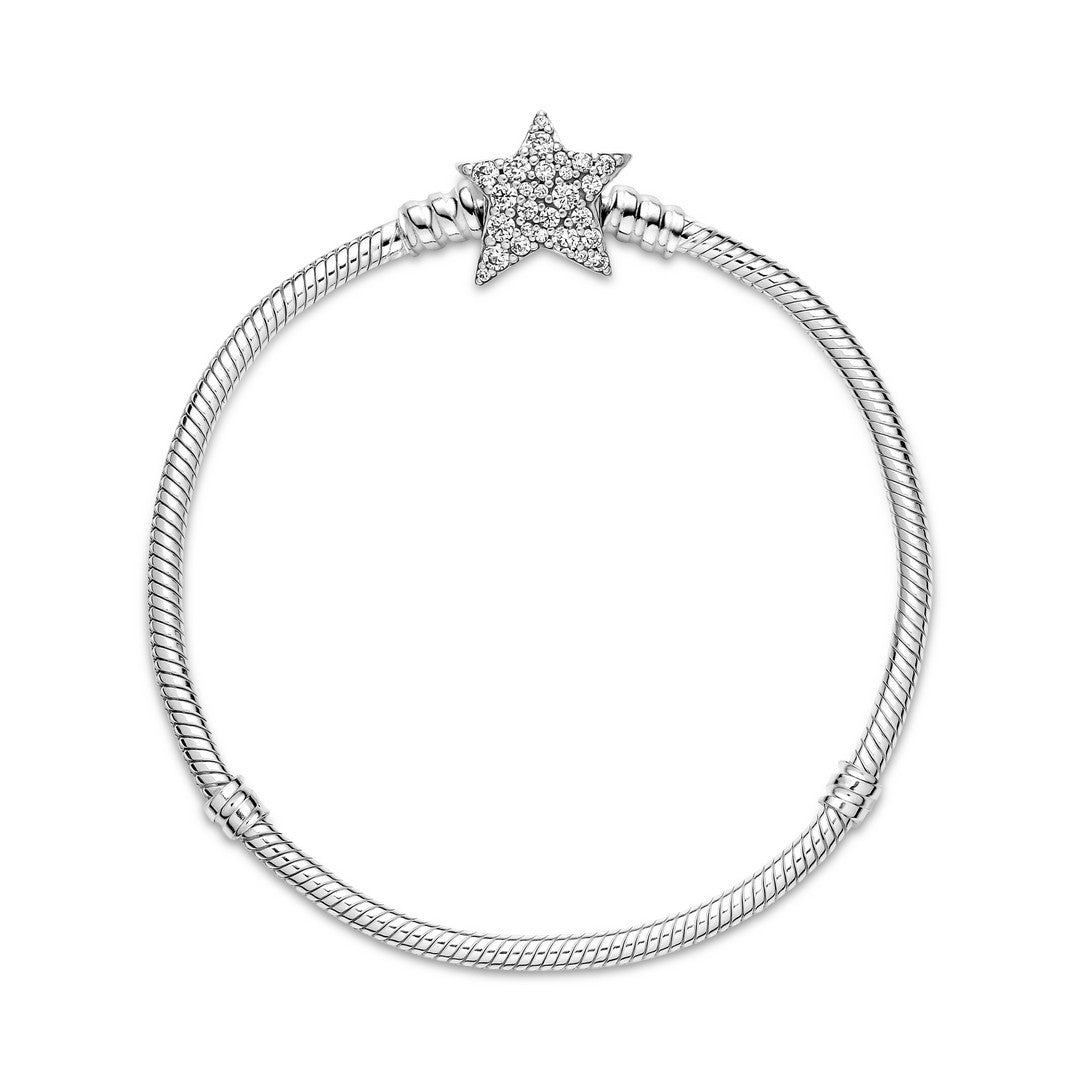 Bracciale Donna Pandora con Chiusura Stella Luminosa - 599639C01 - Gioielleria De Patto