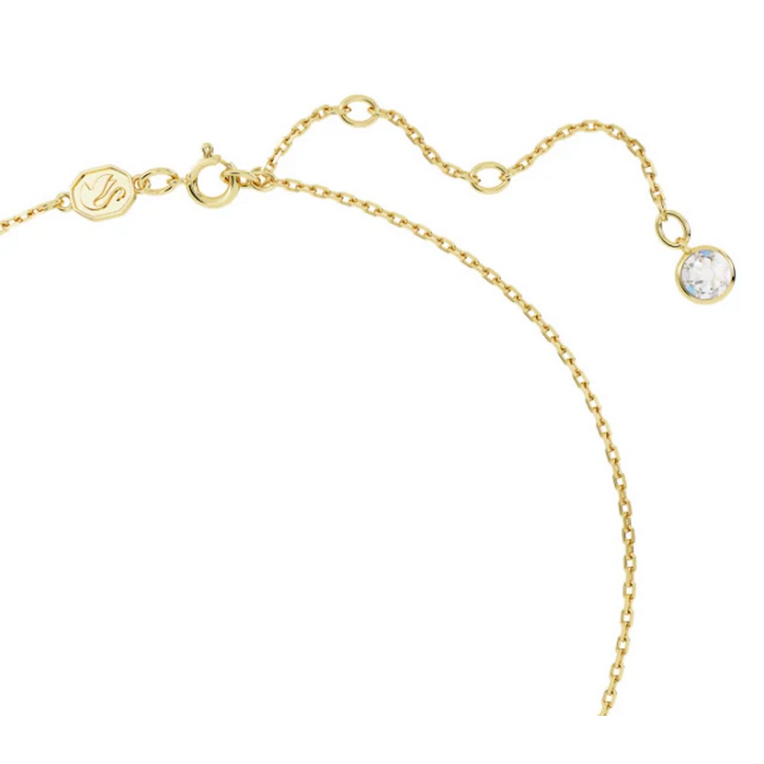 Swarovski Pendente Donna Chroma Cuore, Rosso, Placcato color oro - 5648750 - Gioielleria De Patto