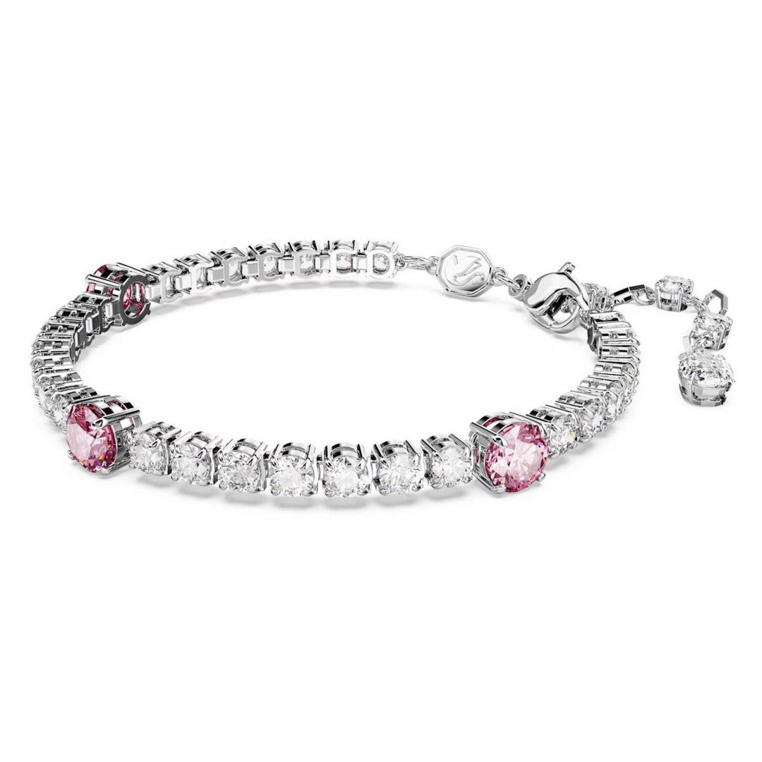 Swarovski Bracciale Donna Matrix Rosa - 5666421 - Gioielleria De Patto