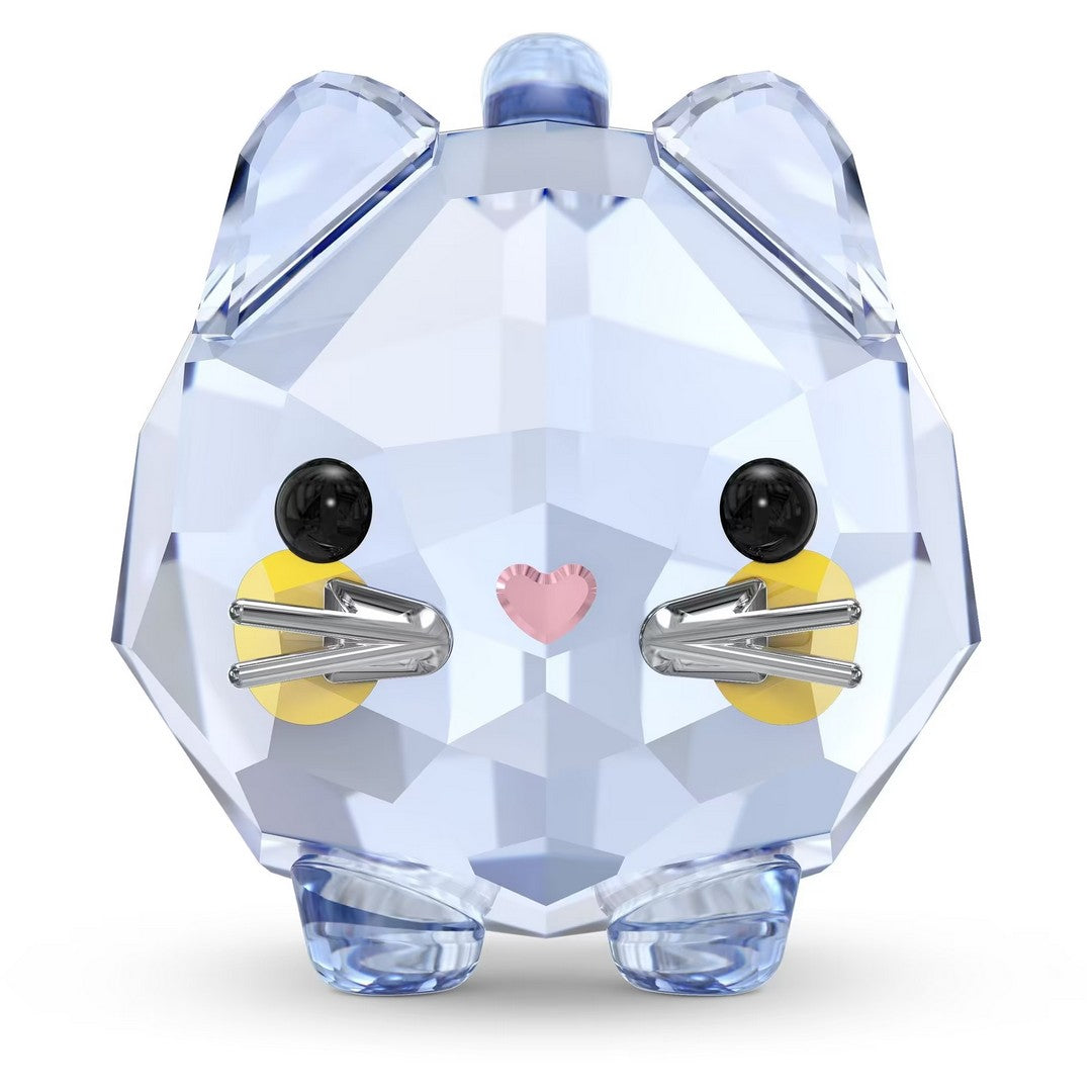 Swarovski Figura Decorativa Chubby Cats - 5658328 - Gioielleria De Patto