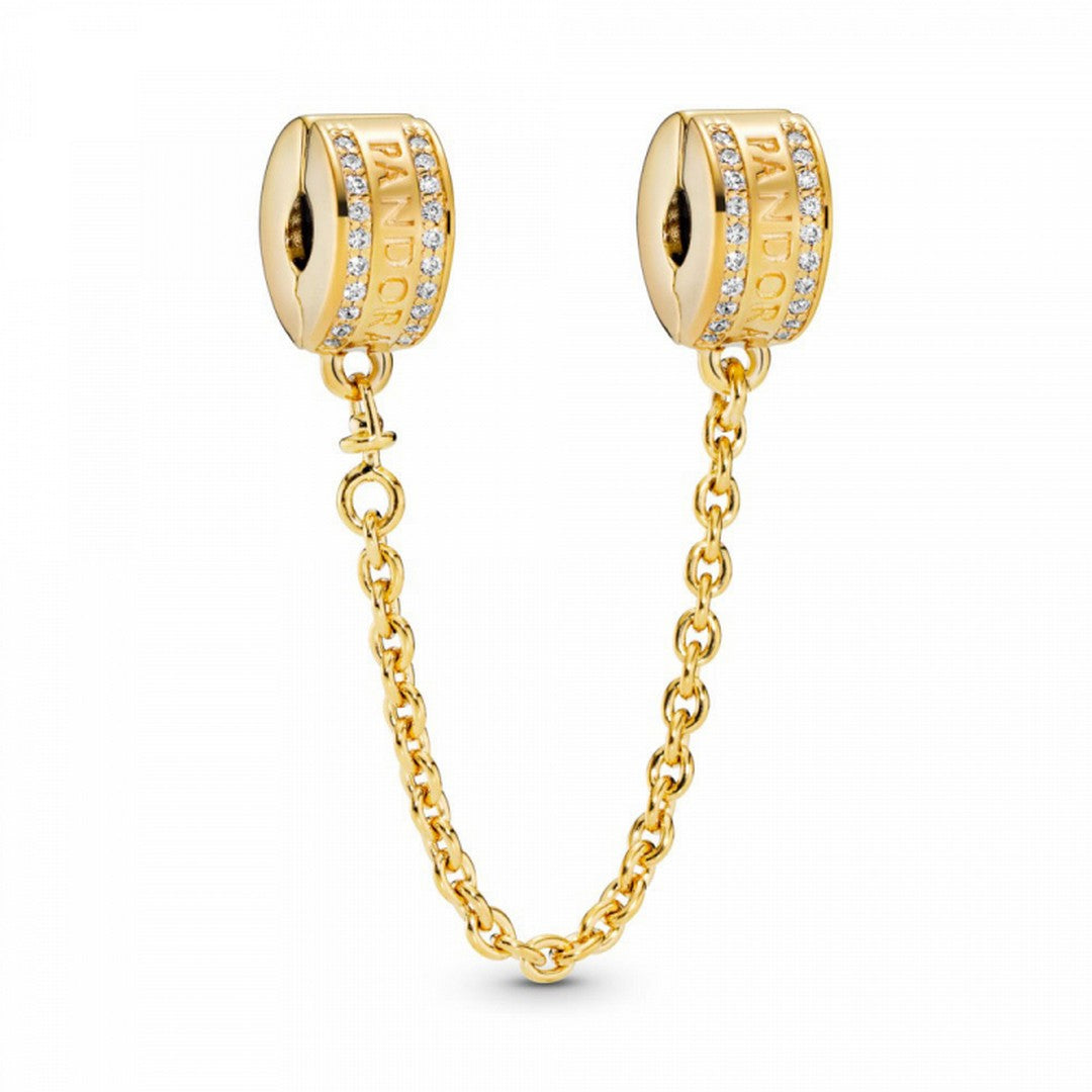 Catena di Sicurezza Donna Pandora con Logo - 768642C01 - Gioielleria De Patto