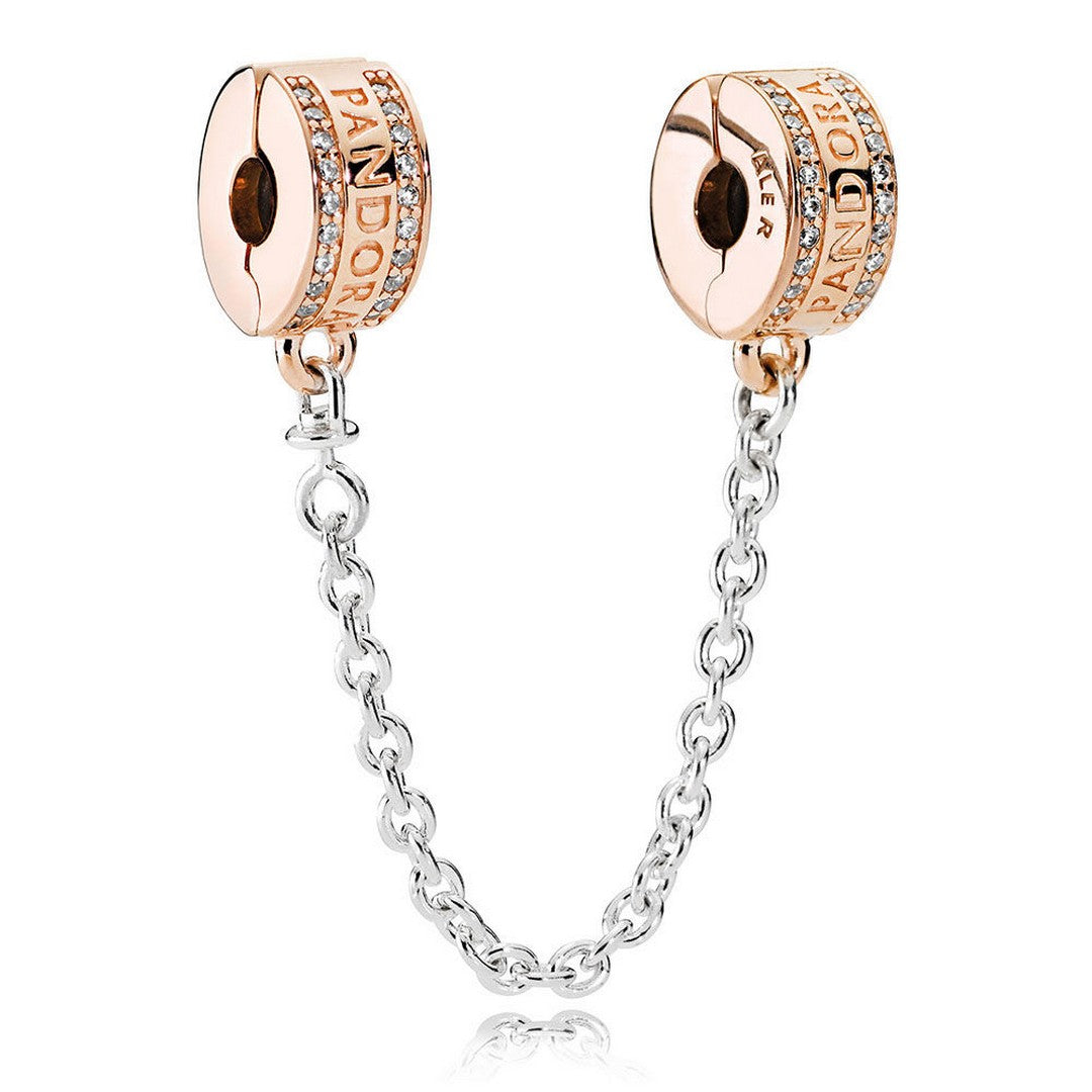 Catena di Sicurezza Donna Pandora con Logo - 782057CZ - Gioielleria De Patto