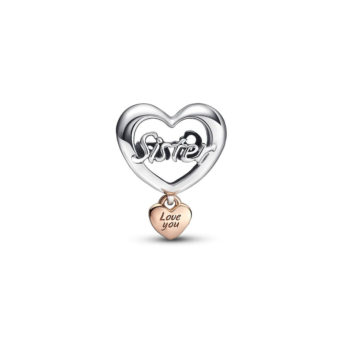 Charm Donna Pandora Openwork Sister - 782244C00 - Gioielleria De Patto