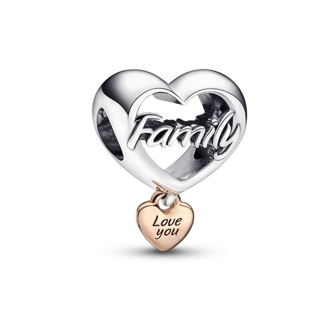 Charm Donna Pandora Openwork Family - 782326C00 - Gioielleria De Patto