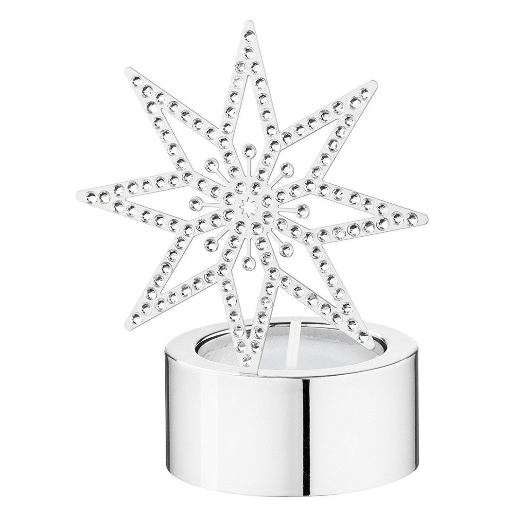 Swarovski Porta Candele Stella Argento - 5030477 - Gioielleria De Patto