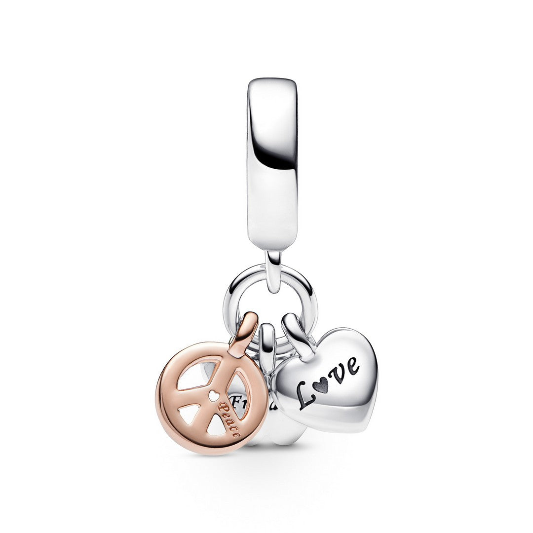 Pendente Donna Pandora Pace, Amore e Libertà - 782572C01 - Gioielleria De Patto