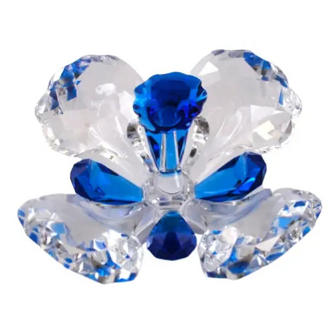 Swarovski Figura Decorativa Fiore Pavone - 5068820 - Gioielleria De Patto