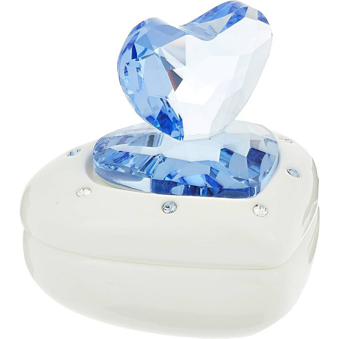 Swarovski Portagioie Cuore Blu - 5115541 - Gioielleria De Patto