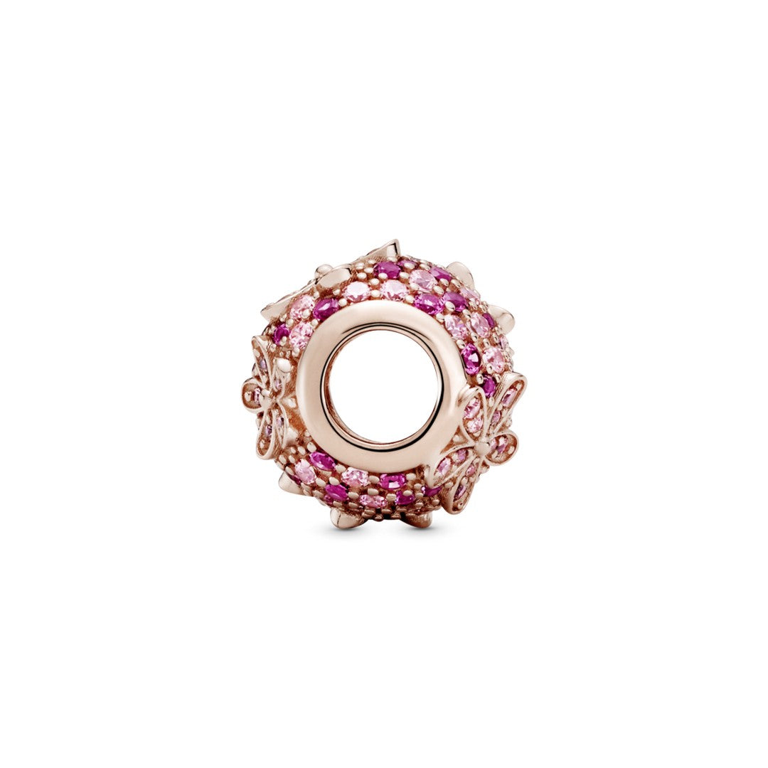 Charm Donna Pandora Margherita Rosa Pavè - 788797C01 - Gioielleria De Patto