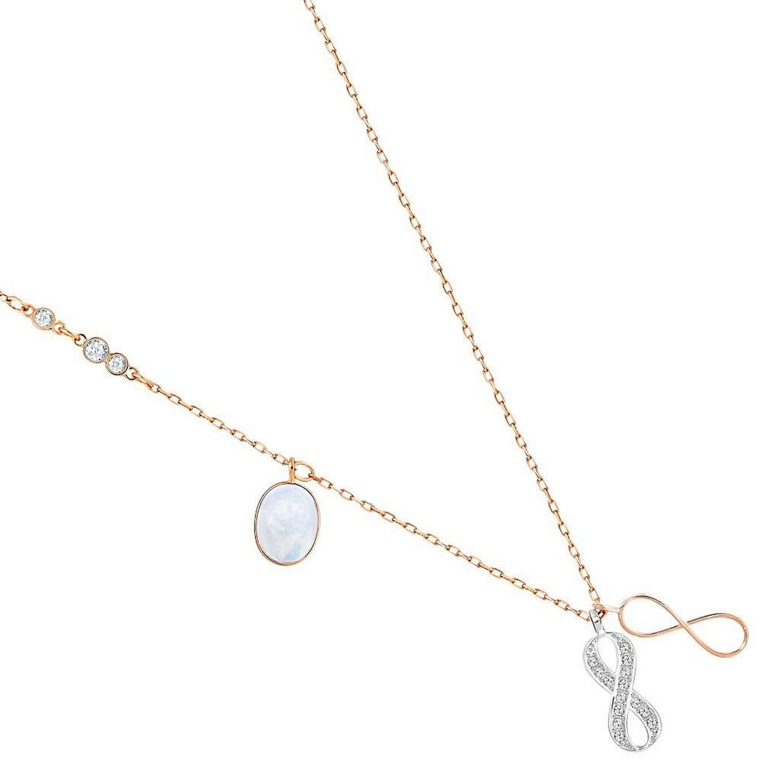 Swarovski Collana Pendente Duo Infinity- 5182086 - Gioielleria De Patto
