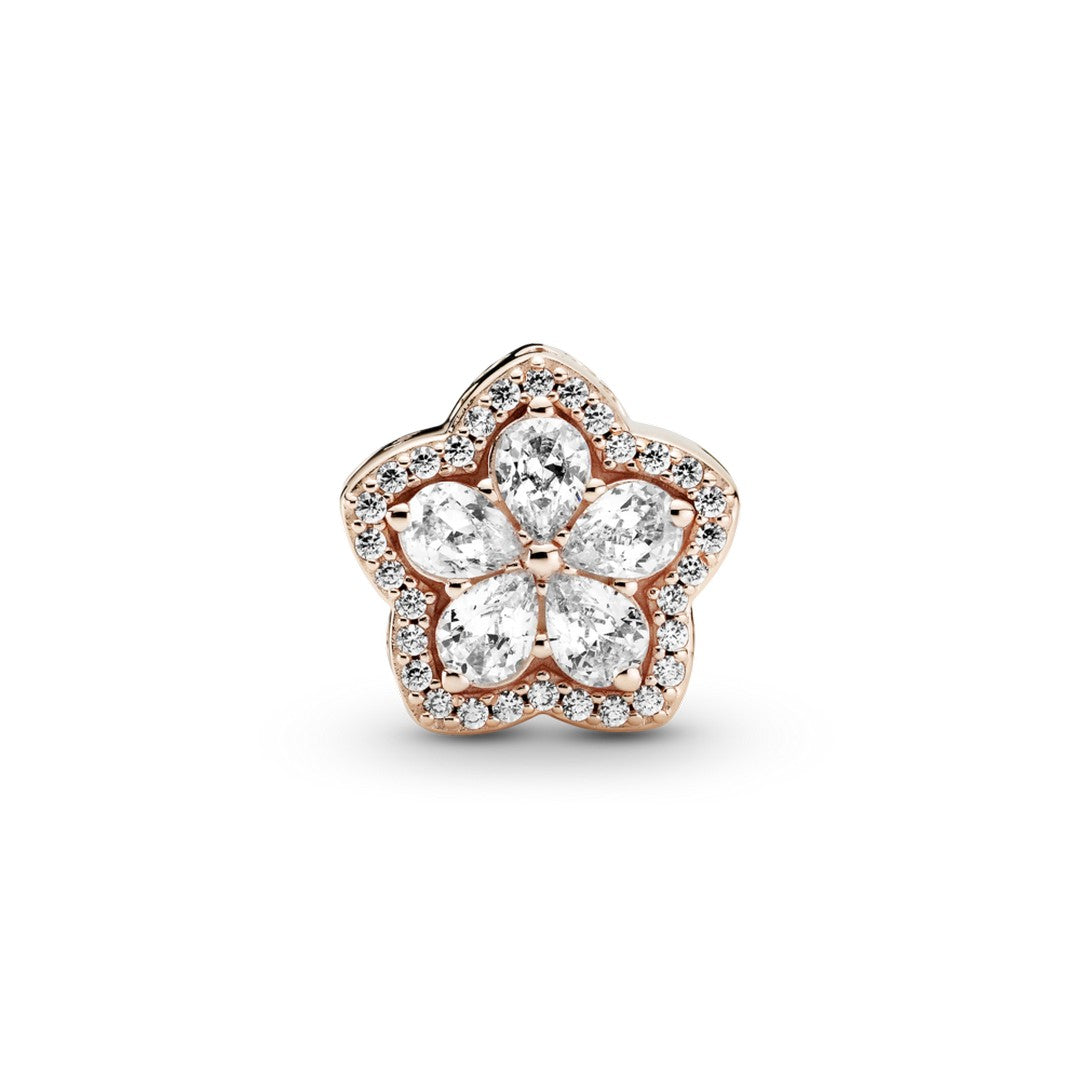 Charm Donna Pandora Fiocco di Neve - 789224C01 - Gioielleria De Patto