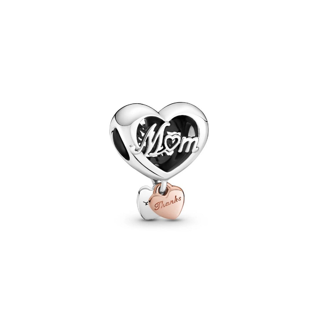 Pandora Charm Donna Grazie Mamma! - 789372C00 - Gioielleria De Patto