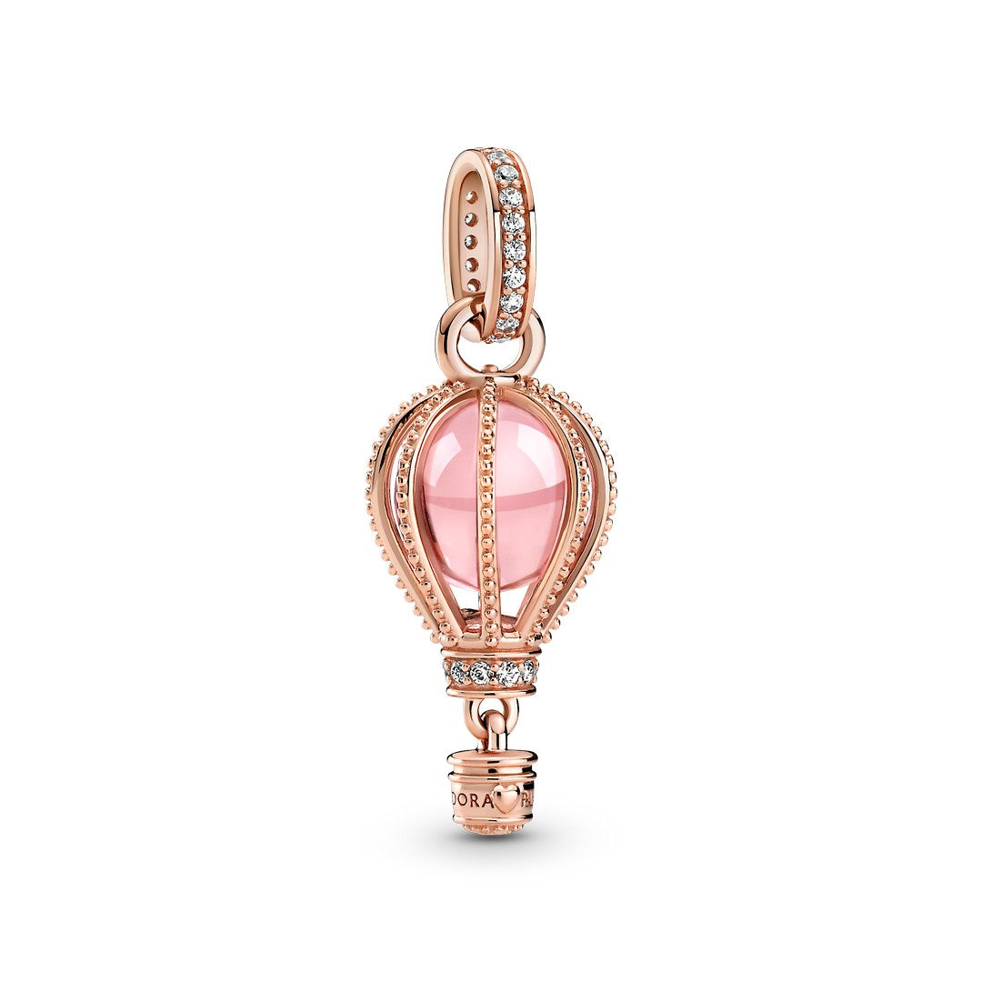 Pendente Donna Pandora Mongolfiera Rosa - 789434C01 - Gioielleria De Patto
