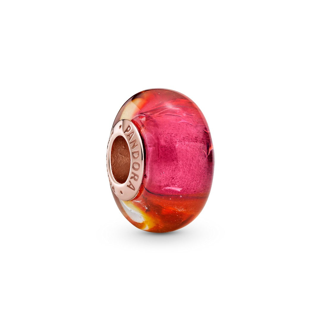 Charm Donna Pandora Vetro di Murano, Tramonto Luminoso - 789440C00 - Gioielleria De Patto