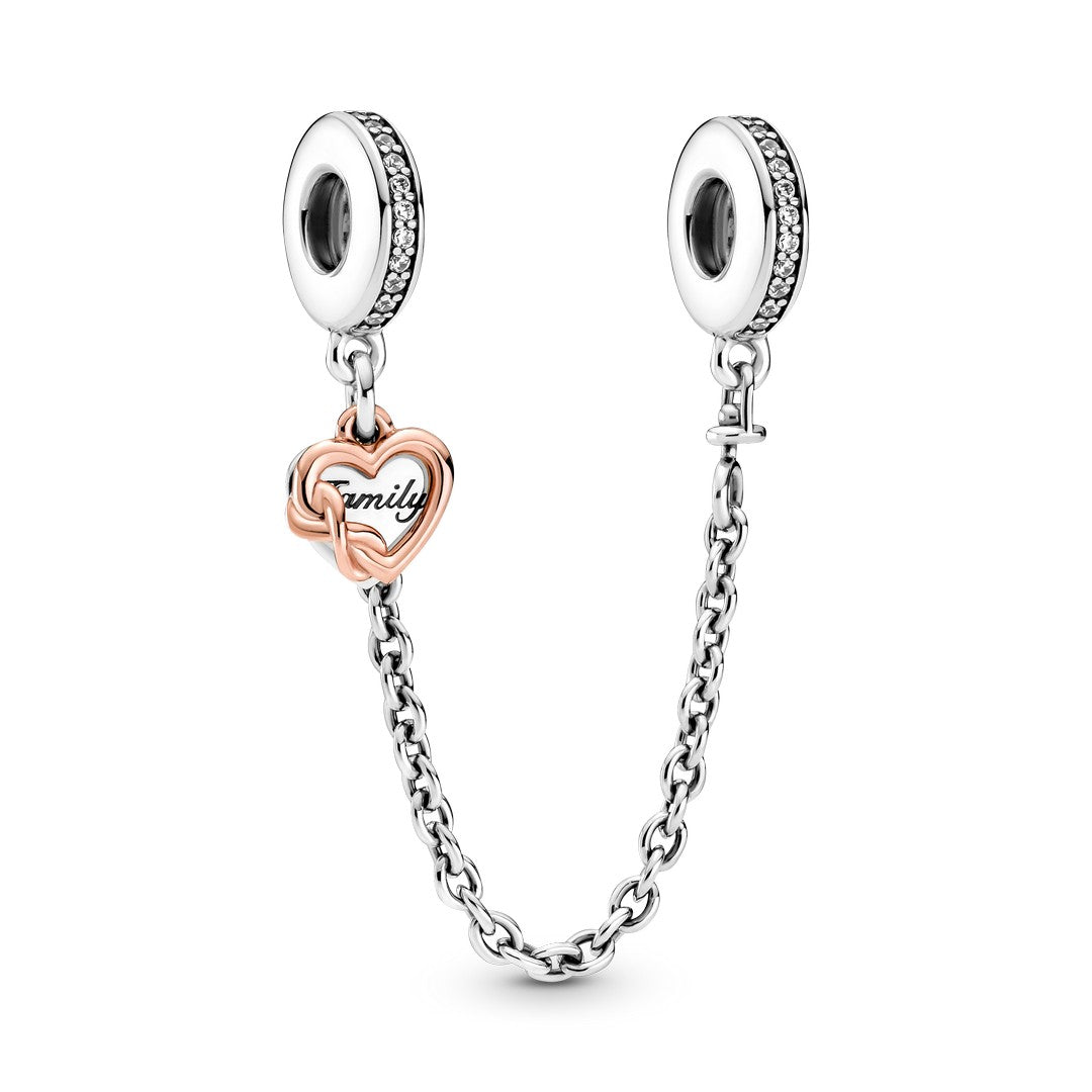 Catena di Sicurezza Donna Pandora Famiglia nel Cuore - 789541C01 - Gioielleria De Patto