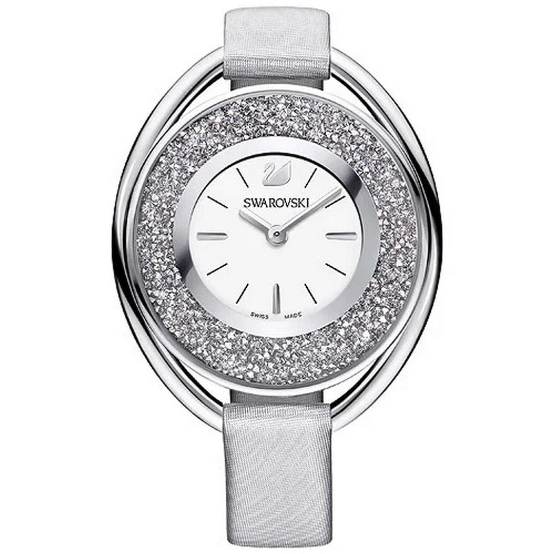 Swarovski Orologio Donna Crystalline Oval Grigio - 5263907 - Gioielleria De Patto
