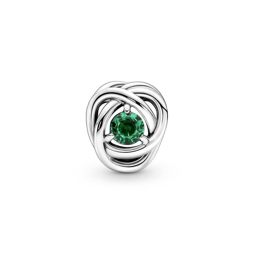 Charm Donna Pandora Cerchio Eterno Verde Scuro - 790065C08 - Gioielleria De Patto