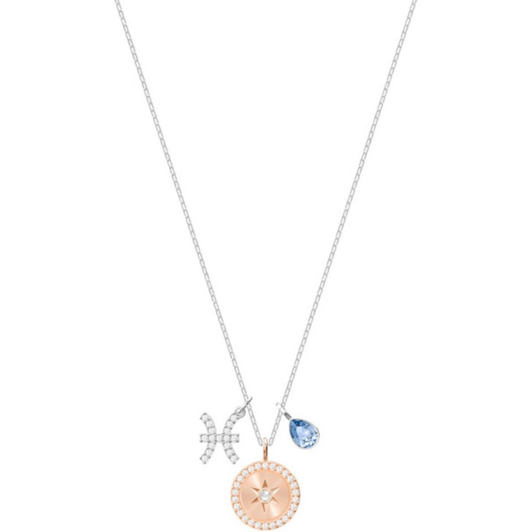Swarovski Collana Pendente Donna Zodiac Pesci - 5349219 - Gioielleria De Patto