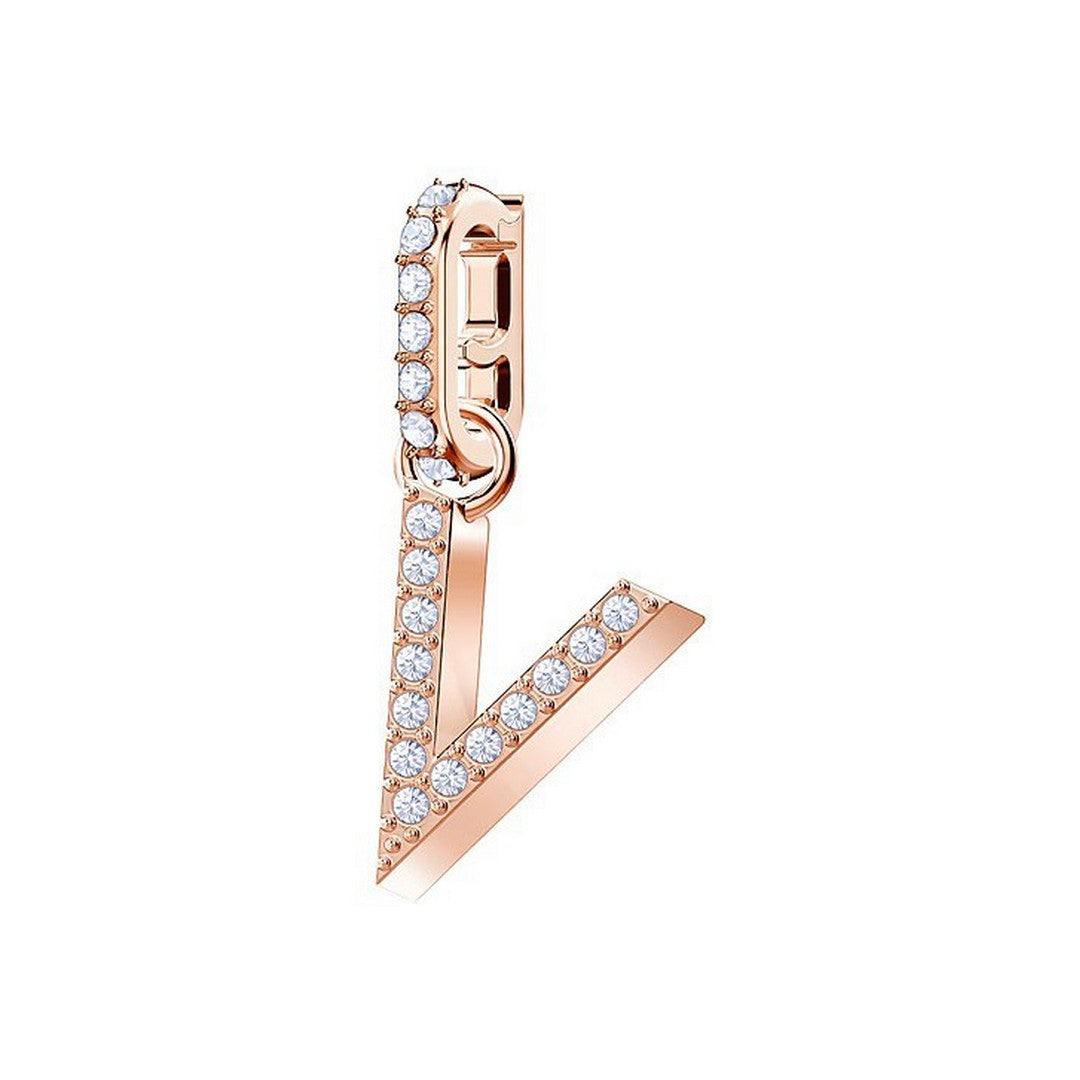 Swarovski Charm Donna Remix Lettera V - 5437610 - Gioielleria De Patto