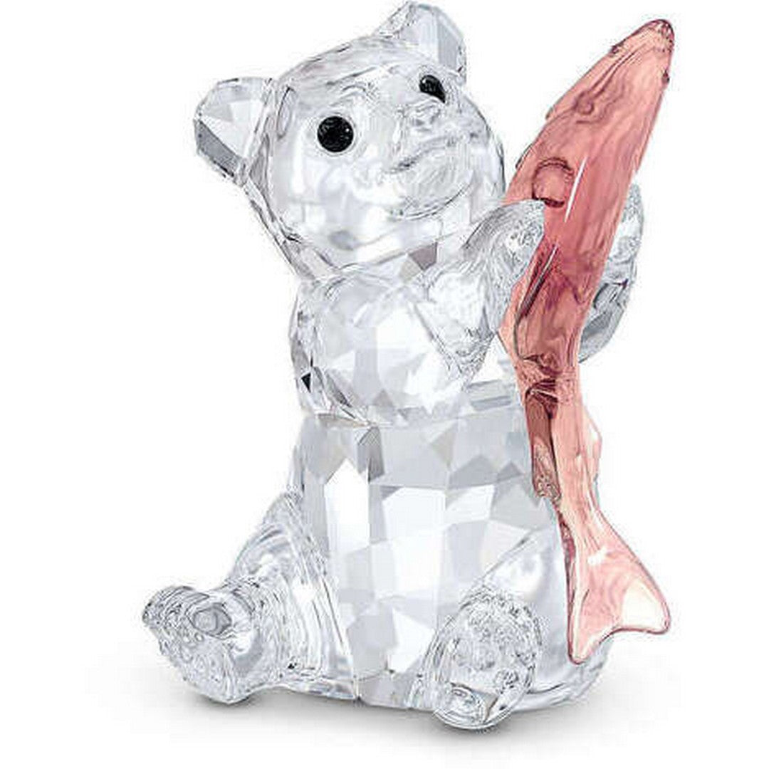 Swarovski Figura Decorativa Orsetto con Pesce - 5536772 - Gioielleria De Patto