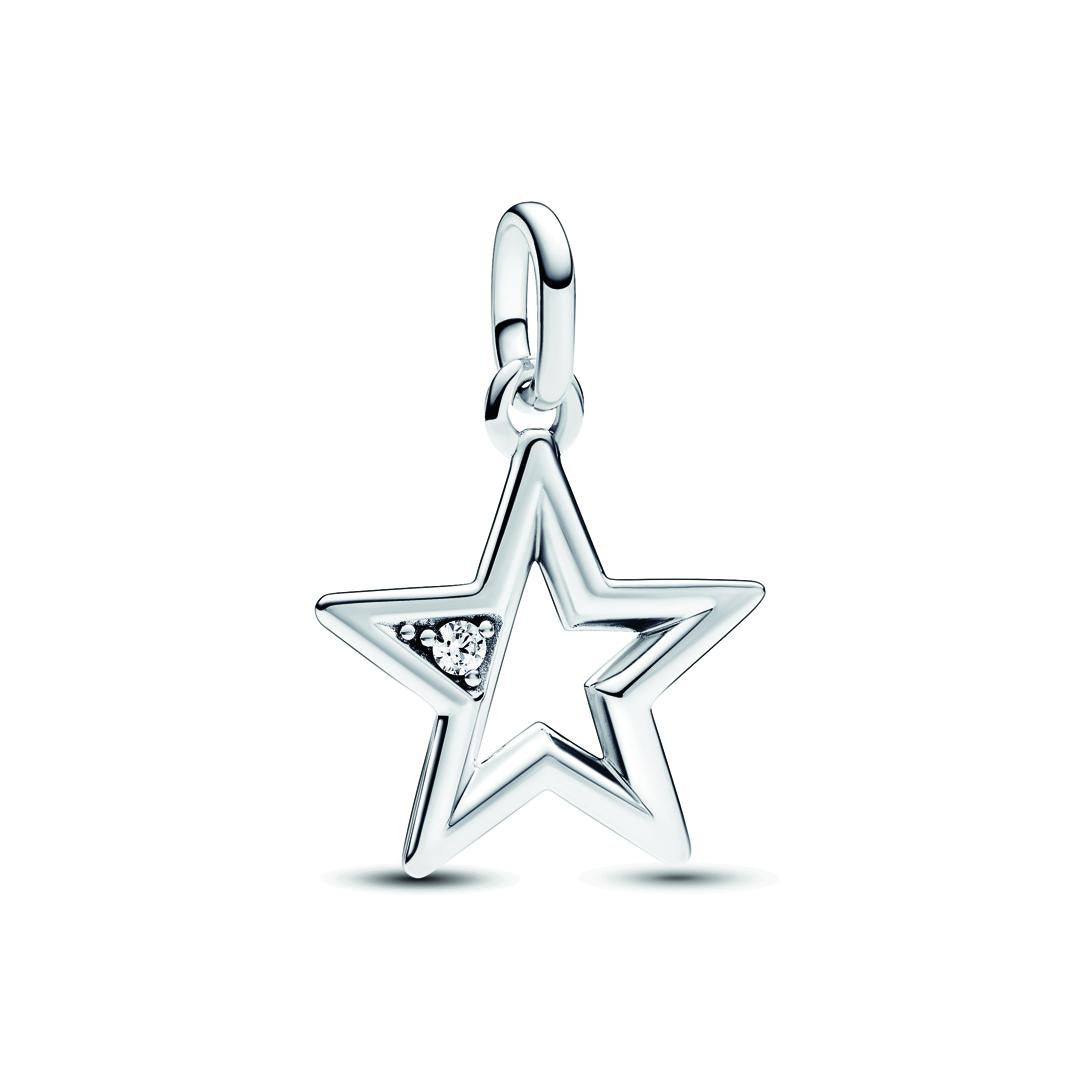 Charm Donna Medallion Star Pandora ME - 793032C01 - Gioielleria De Patto