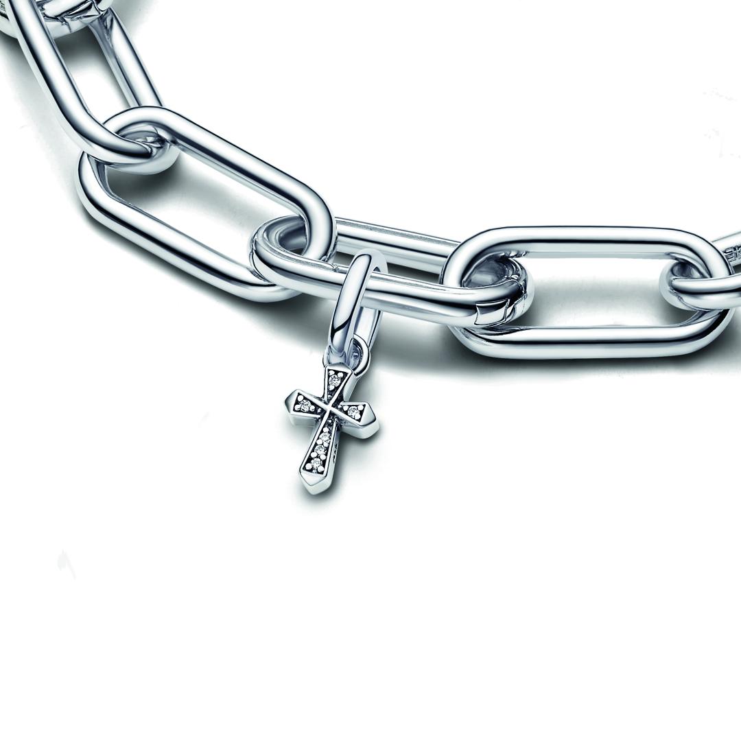 Mini Pendente Donna Cross Pandora ME - 793044C01 - Gioielleria De Patto