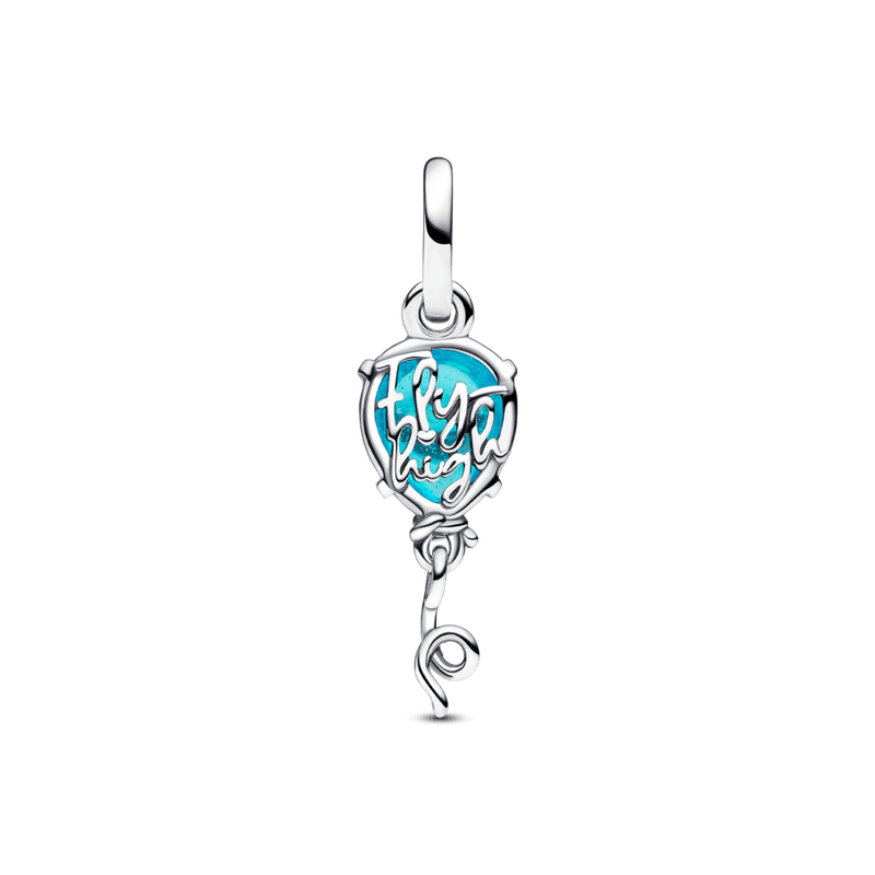 Pendente Donna Pandora Palloncino Blu Vetro di Murano - 792792C01 - Gioielleria De Patto