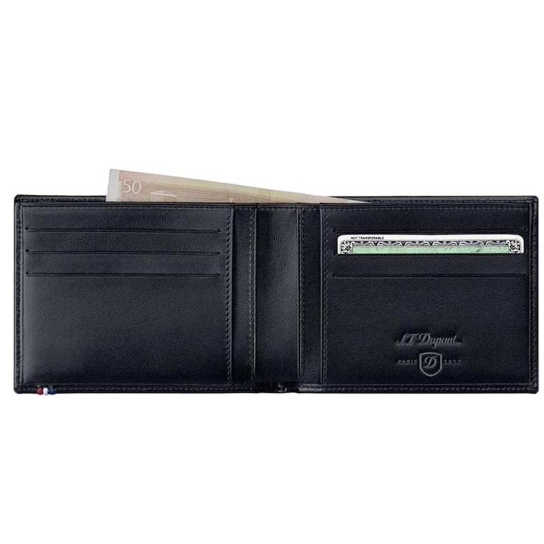Dupont Portafoglio Uomo Line D Pelle Nero - 180002 - Gioielleria De Patto