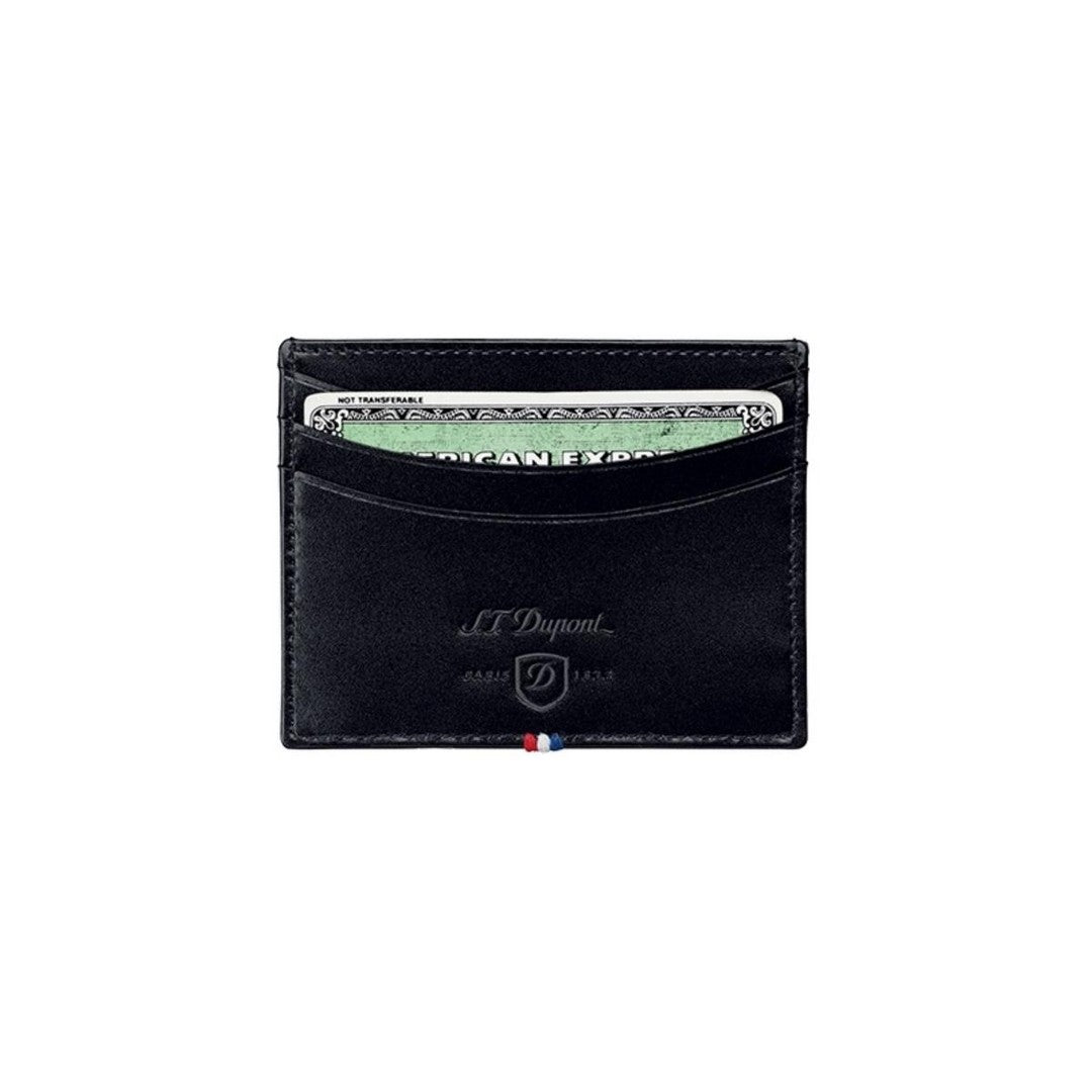 Dupont Portacarte Uomo Line D Pelle Nera - 180008 - Gioielleria De Patto