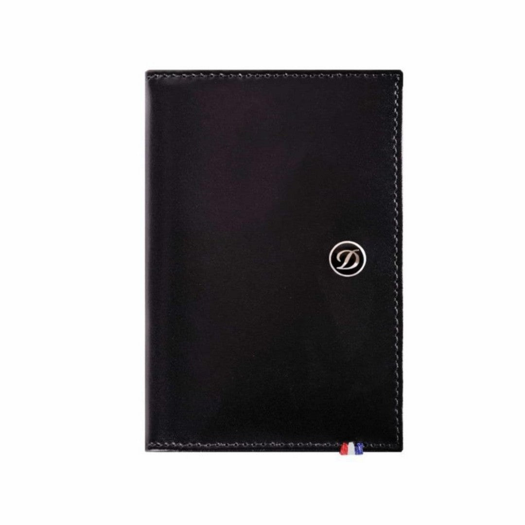 Dupont Portabiglietti da Visita Uomo Line D Pelle Nero - 180013 - Gioielleria De Patto